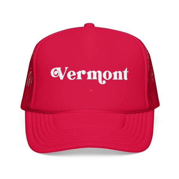 Vermont Trucker Hat - Foam Vermont Cap