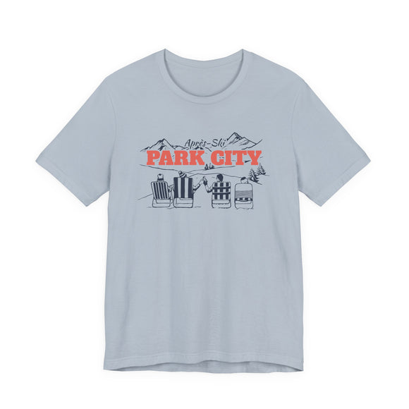 Park City, Utah Après-ski T-Shirt - Vintage Mountain Graphic Tee