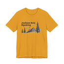 Jackson Hole, Wyoming T-Shirt - Retro Ski Mountain Gondola Unisex Jackson Hole Shirt-27