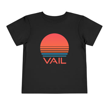 Buy black Vail, Colorado Toddler T-Shirt - Retro 80s Toddler Vail Shirt