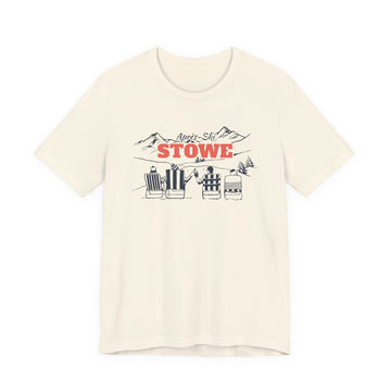 Stowe, Vermont Après-ski T-Shirt - Vintage Mountain Graphic Tee