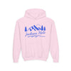 Retro Jackson Hole, Wyoming Youth Hoodie - Mountain Jackson Hole, Wyoming Kids Sweatshirt, Cute Jackson Hole, Wyoming Children's Pullover