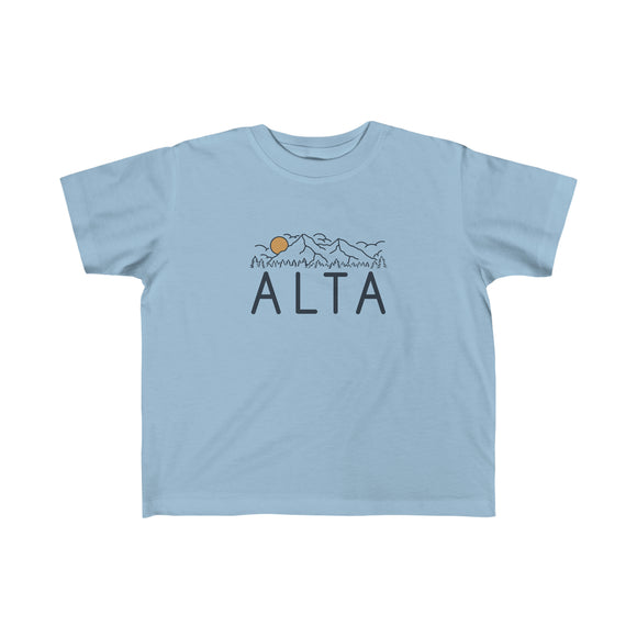 Alta, Utah Toddler T-Shirt - Toddler Alta Shirt