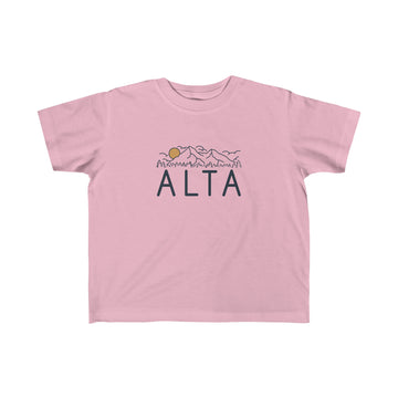 Buy pink Alta, Utah Toddler T-Shirt - Toddler Alta Shirt