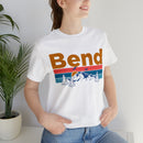 Bend, Oregon Shirt - Mountain Sunset Unisex Bend T-Shirt-18