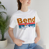 Bend, Oregon Shirt - Mountain Sunset Unisex Bend T-Shirt