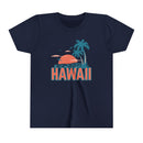Hawaii Youth Shirt - Retro Palm Tree Hawaii Kid's T-Shirt-4