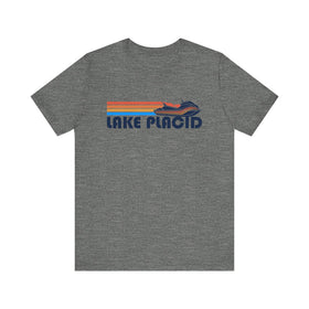 Lake Placid, New York T Shirt - Retro Jetski PWC Graphic Tee
