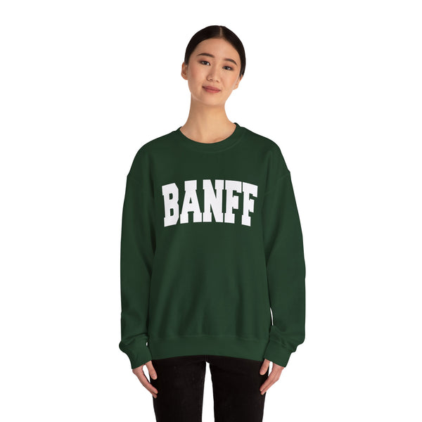 Banff, Canada Sweatshirt - Unisex Graphic Crewneck
