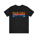 Park City, Utah Shirt - Mountain Sunset Unisex Park City T-Shirt-5