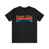 Park City, Utah Shirt - Mountain Sunset Unisex Park City T-Shirt