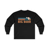 Big Bear, California Long Sleeve Shirt - Retro Unisex Big Bear Long Sleeve Tee