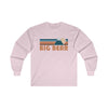 Big Bear, California Long Sleeve Shirt - Retro Unisex Big Bear Long Sleeve Tee