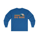 Big Bear, California Long Sleeve Shirt - Retro Unisex Big Bear Long Sleeve Tee-2