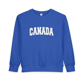 Canada Toddler Sweatshirt - Canada Toddler Crewneck Sweatshirt