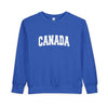 Canada Toddler Sweatshirt - Canada Toddler Crewneck Sweatshirt