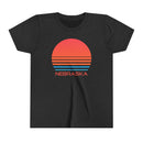 Nebraska Youth Shirt - Retro 80s Nebraska Kid's T-Shirt-3