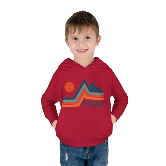 Alaska Toddler Hoodie - Unisex Alaska Toddler Sweatshirt