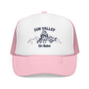 Sun Valley, Idaho Ski Babe Trucker Hat — Foam Mesh Cap-1