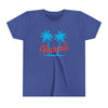 Hawaii Youth Shirt - Retro Palm Tree Hawaii Kid's T-Shirt