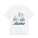 Alaska Graphic Tee - Mountain Illustration Alaska T Shirt-8