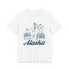 Alaska Graphic Tee - Mountain Illustration Alaska T Shirt