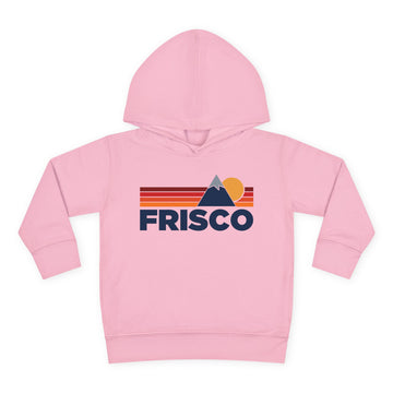 Buy pink Frisco, Colorado Toddler Hoodie - Unisex Mountain Frisco Pullover Sweatshirt, Kids Hooded Jumper, Colorado Souvenir