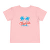 Florida Toddler T-Shirt - Retro Palm Tree Unisex Toddler Florida Shirt