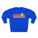 Premium Santa Monica, California Retro Sun Graphic Sweatshirt-5