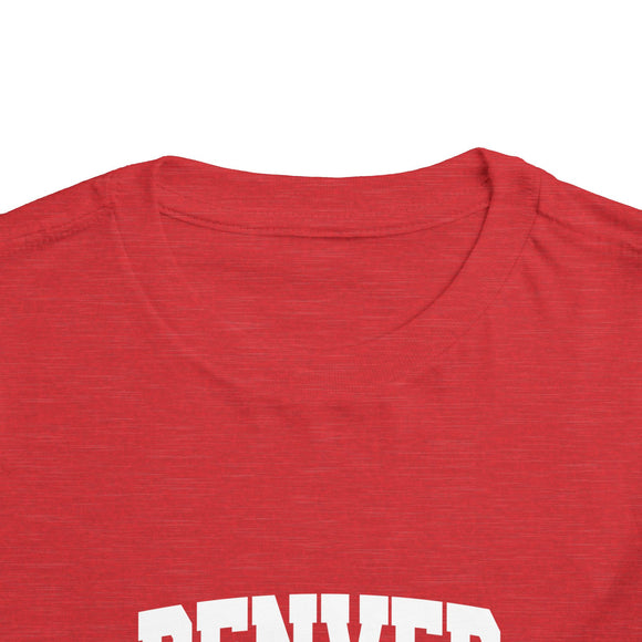 Denver, Colorado Toddler Graphic Tee - Kids Denver Vacation T-Shirt