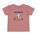 New Mexico Yeti Snowboard Toddler Tee-3