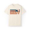 Banff, Canada Graphic Tee, Comfort Colors Retro Unisex Banff T shirt, Mountain Adventure Shirt