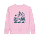 Montana Toddler Sweatshirt - Montana Toddler Crewneck Sweatshirt-3