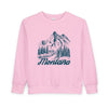 Montana Toddler Sweatshirt - Montana Toddler Crewneck Sweatshirt