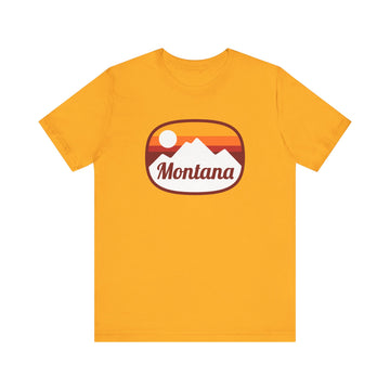Buy gold Montana T-Shirt - Unisex Montana Shirt