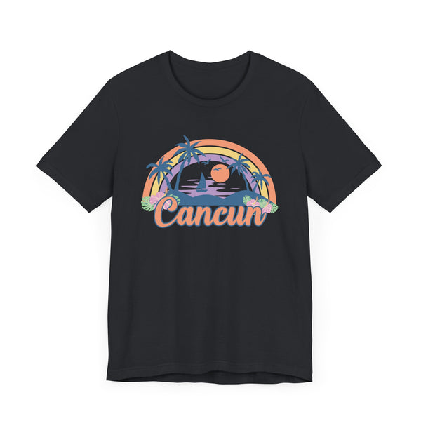 Cancun, Mexico T-Shirt - Retro Beach Unisex Cancun Shirt