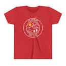 Vermont Youth Shirt - Retro Mountain Vermont Kid's T-Shirt-2