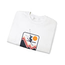 Burlington, Vermont Sweatshirt - Unisex Snow Ski Jump Burlington Sweatshirt-16