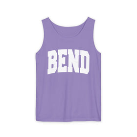 Buy violet Bend, Oregon Tank Top Unisex | Comfort Colors - 100% Cotton