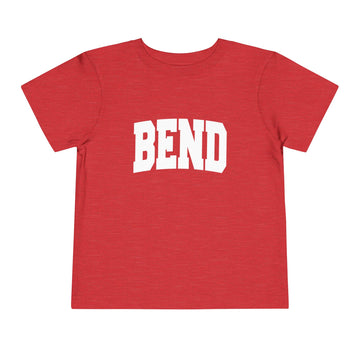 Buy heather-red Bend, Oregon Toddler Graphic Tee - Kids Bend Vacation Shirt