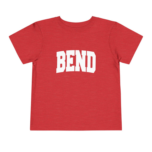 Bend, Oregon Toddler Graphic Tee - Kids Bend Vacation Shirt