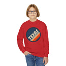 Texas Youth Crewneck Sweatshirt - Unisex Kid's Texas Sweatshirt-11