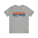 Crested Butte, Colorado Shirt - Mountain Sunset Unisex Crested Butte T-Shirt-2