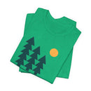 Oregon T Shirt - Retro Trees Oregon Tee-10