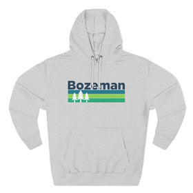 Premium Bozeman, Montana Hoodie - Retro Unisex Bozeman Sweatshirt