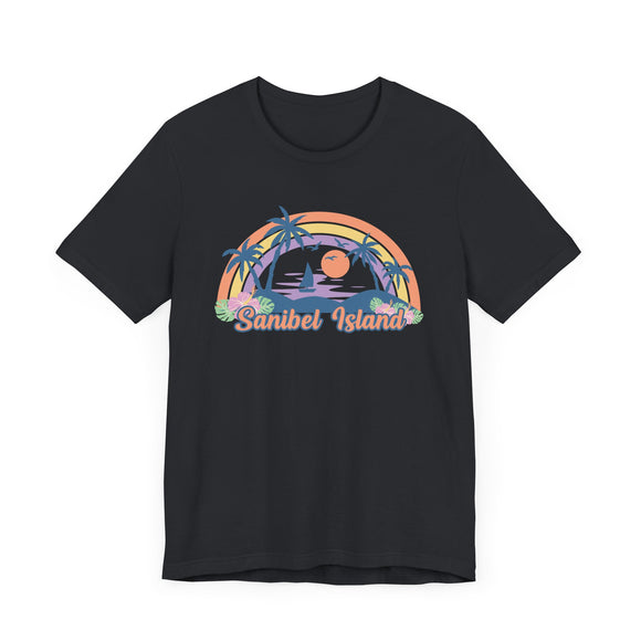 Sanibel Island, Florida T-Shirt - Retro Beach Unisex Sanibel Island Shirt