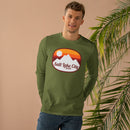 Salt Lake City, Utah Mens Base Long-sleeve Tee - Retro Ombre Heavy Weight Long Sleeve T-shirt-13