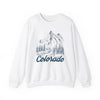 Colorado Sweatshirt - Mountain Illustration Graphic Crewneck