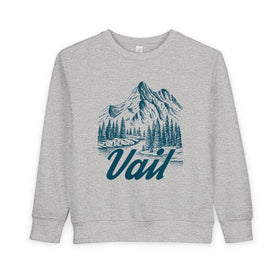 Vail, Colorado Toddler Sweatshirt - Vail Toddler Crewneck Sweatshirt