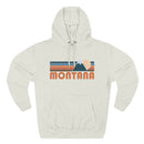 Montana Hoodie - Retro Mountain Unisex Sweatshirt-4